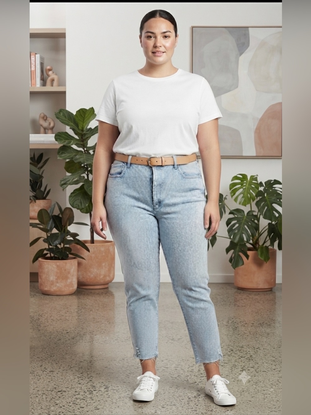 ana Highest Rise Vintage Straight Size 20